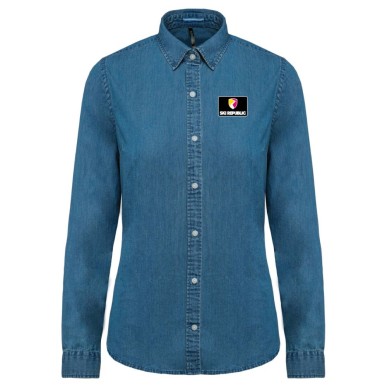 Chemise Femme Ski Republic Kariban Denim