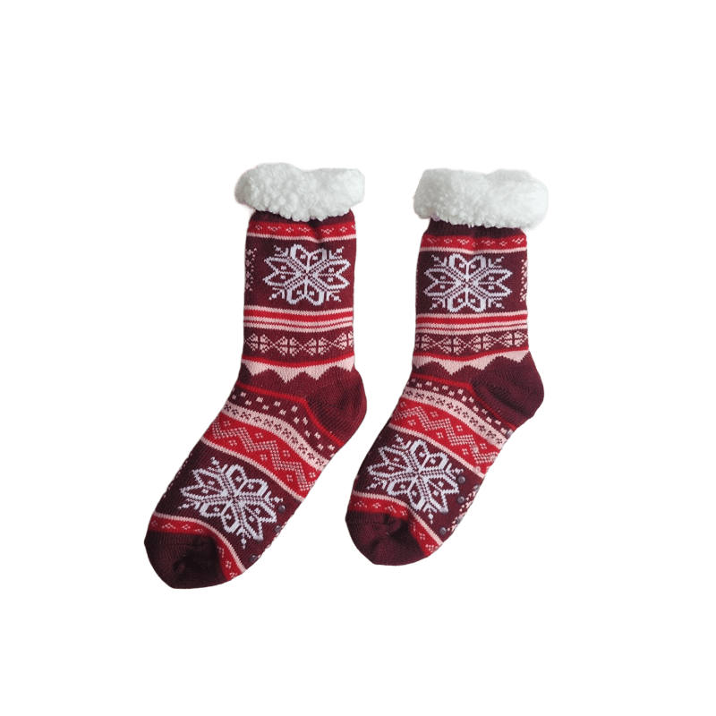 WINTERSOCKS BURGUNDY FLAKE | PVC : 12,95€ | Coef : 4.49
